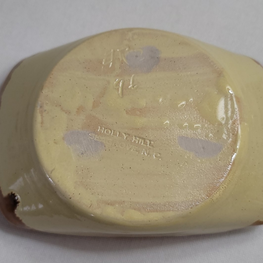Vintage Holly Hill Pottery Seagrove NC - Picture 6 of 11
